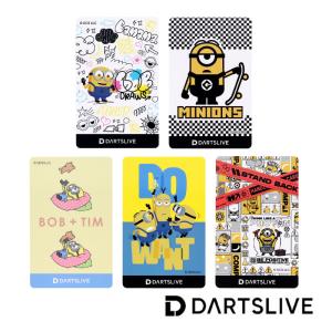 ダーツ ライブカード ミニオン DARTSLIVECARD (ポスト便OK/5トリ)｜dartsshoptito