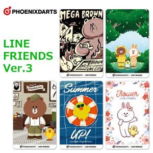 フェニックスカード×LINE FRIENDS 3 PHOENIXカード(ポスト便OK/1トリ)｜dartsshoptito