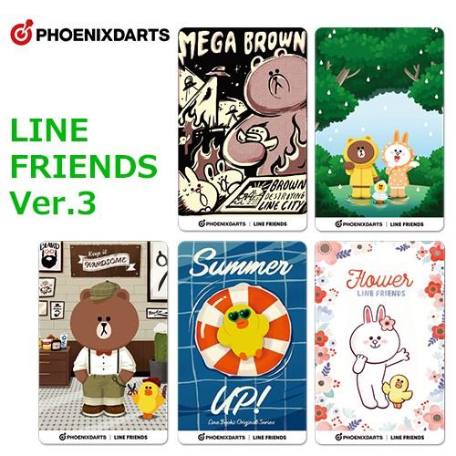 フェニックスカード×LINE FRIENDS 3 PHOENIXカード(ポスト便OK/1トリ)