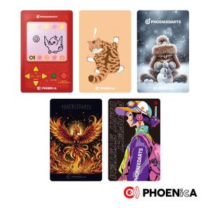 ダーツ フェニカ オンラインカード フェニックスカード PHOENIXDARTS 202501-1 (ポスト便OK/2トリ)｜dartsshoptito