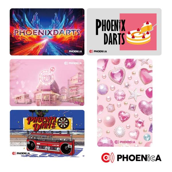 ダーツ フェニカ オンラインカード フェニックスカード PHOENIXDARTS 202503-1