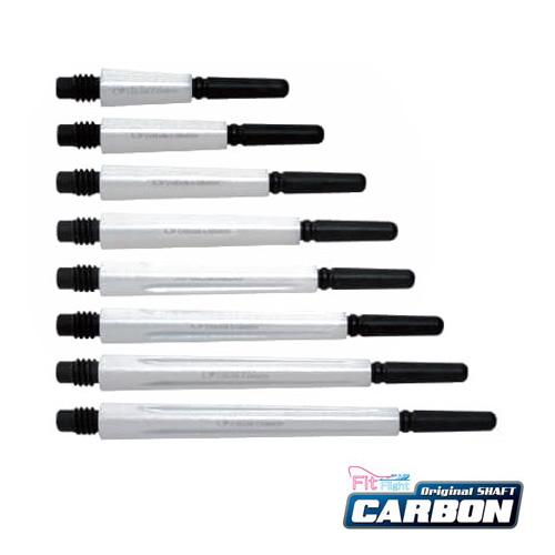 シャフト ダーツFitシャフト カラーCARBONパールホワイト ノーマル