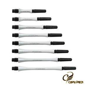 回転 シャフト ダーツ Fitシャフト カラーCARBONパールホワイト スリム｜dartsshoptito