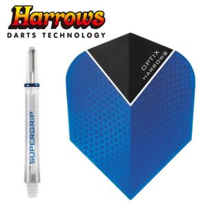 フライト Harrows TWIN PACK クリア MEDIUM (ポスト便OK/3トリ)｜dartsshoptito