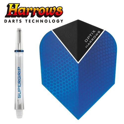 フライト Harrows TWIN PACK クリア MEDIUM (ポスト便OK/3トリ)