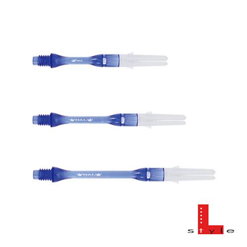 ダーツ シャフト L-Shaft SILENT スリム HARUKIブルー (ポスト便OK/2トリ)