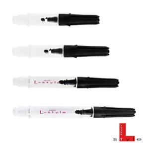 SALE ダーツ Lシャフト Carbon Silent Straight カーボン サイレント クリア(ポスト便OK/2トリ)｜Darts Shop TiTO Yahoo!店