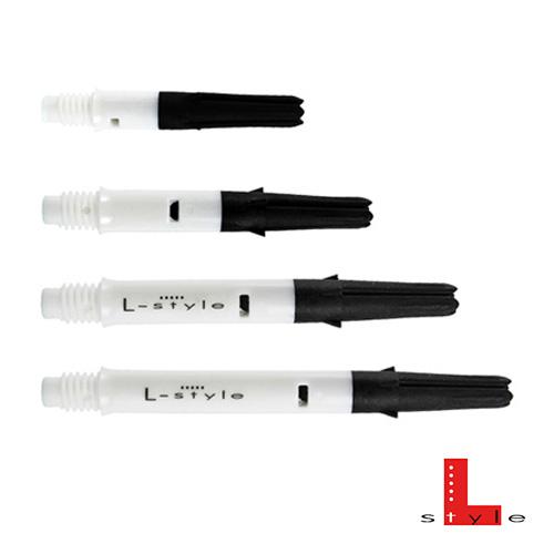 ダーツ Lシャフト Carbon Silent Straight カーボン サイレント ホワイト(ポ...