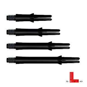 ダーツ エルスタイル Lシャフト L-Shaft Lock Straight Black ストレート ロック ブラック (ポスト便OK/2トリ)｜dartsshoptito