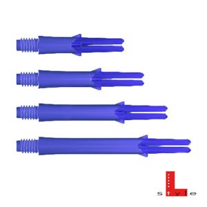 ダーツ エルスタイル Lシャフト L-Shaft Lock Straight Blue ストレート ロック ブルー (ポスト便OK/2トリ)｜dartsshoptito