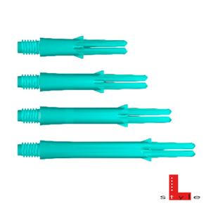 ダーツ エルスタイル Lシャフト L-Shaft Lock Straight Emerald ストレート ロック エメラルド(ポスト便OK/2トリ)｜dartsshoptito