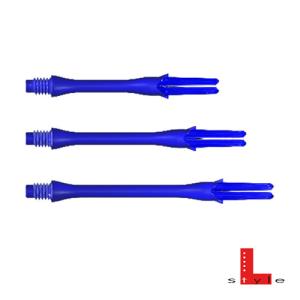 ダーツ エルスタイル Lシャフト L-Shaft Lock Slim Blue スリム ロック ブルー (ポスト便OK/2トリ)｜dartsshoptito