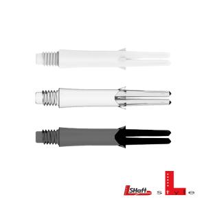 ダーツ シャフト L-Style L-SHaft Lock Straight エルスタイル Lシャフト ロック ストレート クリア ブラック ミルキーホワイト｜dartsshoptito