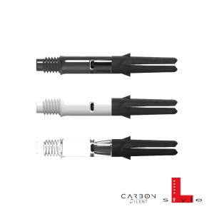 ダーツ シャフト L-Style L-Shaft Carbon SILENT Straight エルスタイル Lシャフト カーボン サイレント ストレート (ポスト便OK/2トリ)｜dartsshoptito