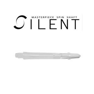 ダーツ シャフト LAROスピンシャフト SILENT クリアー (ポスト便OK/5トリ)