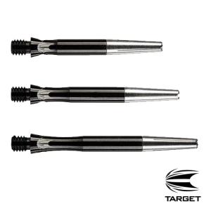 ダーツ シャフト TARGET TOP SPIN S-LINE ターゲット トップスピン Sライン ブラック (ポスト便OK/2トリ)｜dartsshoptito