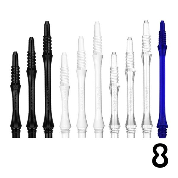 ダーツ シャフト エイト フライト 8FLIGHT SHAFT SLIM FIXED スリム ダーツ...