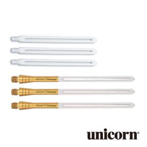 ダーツ シャフト unicorn PHASE5 ユニコーン フェーズ5 ゴールド (ポスト便OK/2トリ)｜dartsshoptito