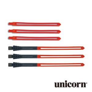 ダーツ シャフト unicorn PHASE5 ユニコーン フェーズ5 ブラック (ポスト便OK/2トリ)｜dartsshoptito