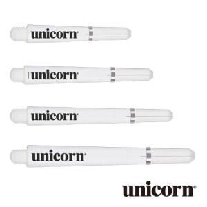 ダーツ シャフト unicorn ユニコーン GRIPPER 4 ホワイト(ポスト便OK/3トリ)｜dartsshoptito