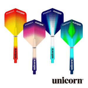 ダーツ フライト＆シャフト ユニコーン unicorn COSMOS FLIGHT &amp; SHAFT COMBO PACK コスモス コンボパック(ポスト便OK/4トリ)｜Darts Shop TiTO Yahoo!店