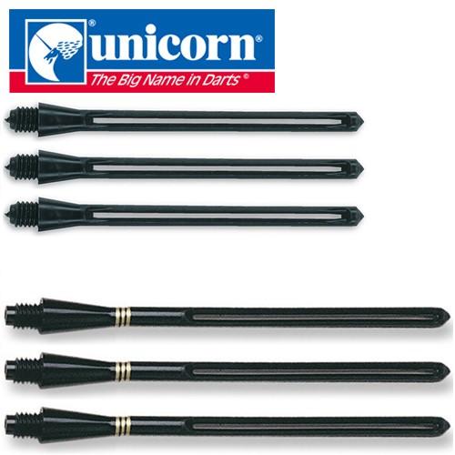 ダーツ シャフトunicorn Slik Stik+ ブラック (ポスト便OK/3トリ)