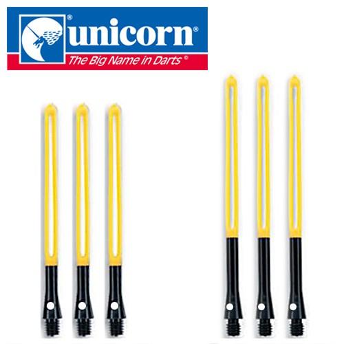 ダーツ unicorn Slik Stik Aluminium+シャフト イエロー (ポスト便OK/...