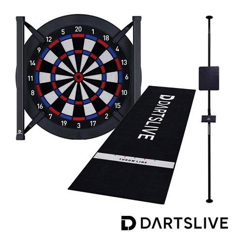 セット ダーツボード DARTSLIVE Home &amp; Home LED LIGHT &amp; ポールスタ...