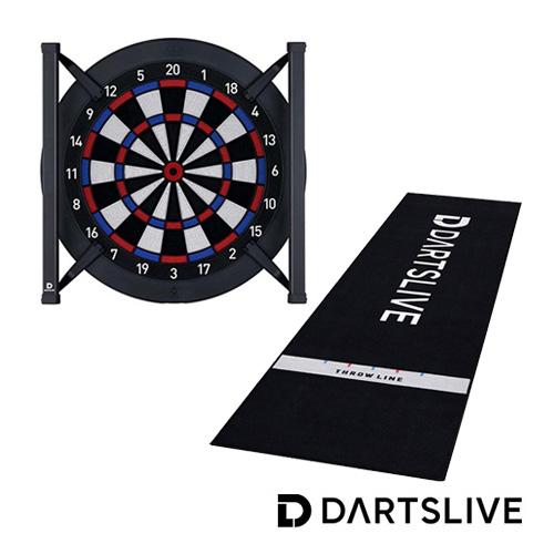 セット ダーツボード DARTSLIVE Home &amp; Home LED LIGHT &amp; スローマッ...