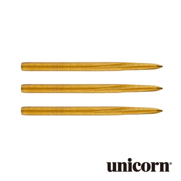 ダーツ Unicorn VOLUTE GOLD STEEL POINT 36mm 78088 ユニコ...