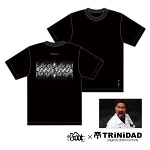 受注発注 ダーツ ウェア TRiNiDAD×FOOT YUKI YAMADA Tシャツ トリニダード フット コラボ 山田勇樹選手｜dartsshoptito