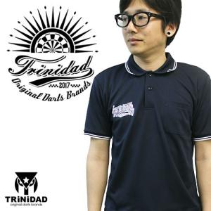 TRiNiDAD ポロシャツ 2017 ネイビー｜dartsshoptito