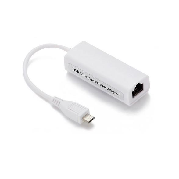 有線LANアダプター MicroUSB to RJ45 LANアダプター 高速 安定 有線 Wind...