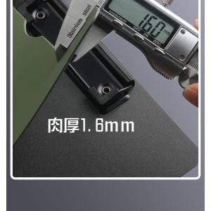 クリップボード 二つ折り ダブルクリップ A4...の詳細画像2