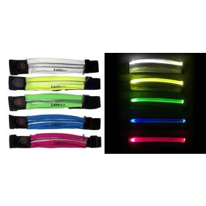 ルミウェア Lumiwear LEDランニングポーチ LW-RP1 ウエストポーチ 夜間 光る 小物...