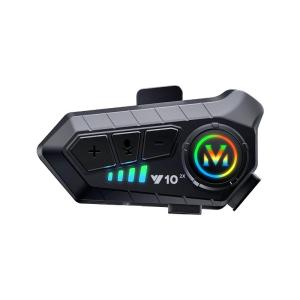 バイク用 ヘッドセット インカム スピーカー Bluetooth5.3搭載 イヤホン マイク ヘッドホン ヘルメット取付 tec-bikehp03