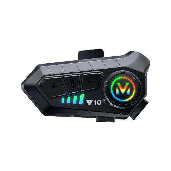 バイク用 ヘッドセット インカム スピーカー Bluetooth5.3搭載 イヤホン マイク ヘッド...