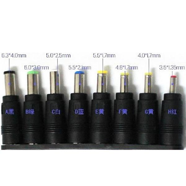 8種類セット DCプラグ変換アダプター　コネクタ (メス側 5.5mm / 2.1mm)tec-dc...