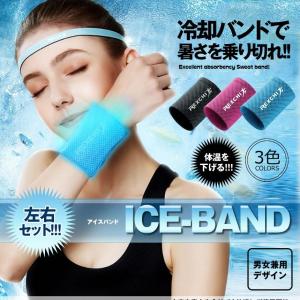 冷感アイスバンド リストバンド Sサイズ ピン...の詳細画像1