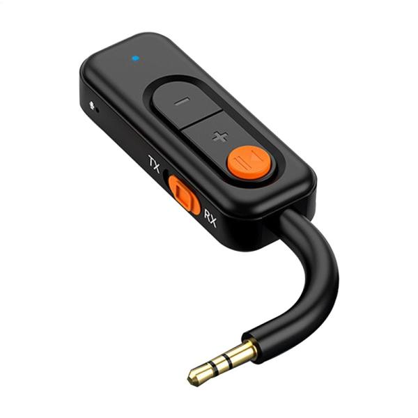 Bluetooth5.4 トランスミッター レシーバー 送信 受信 無線 オーディオ AUX対応 テ...