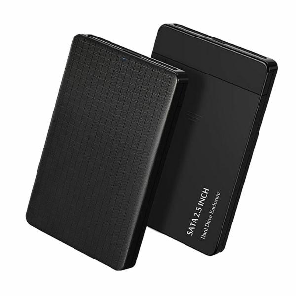HDDケース　2.5インチ　2.5型 USB3.0 SSD ブラック 外付け　ハードディスク ケース...