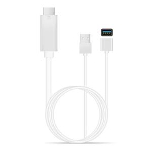 Android iphoneの画面をテレビに映す　ミラーリング　HDMI ビデオ アダプター コンバーター TV タイプC