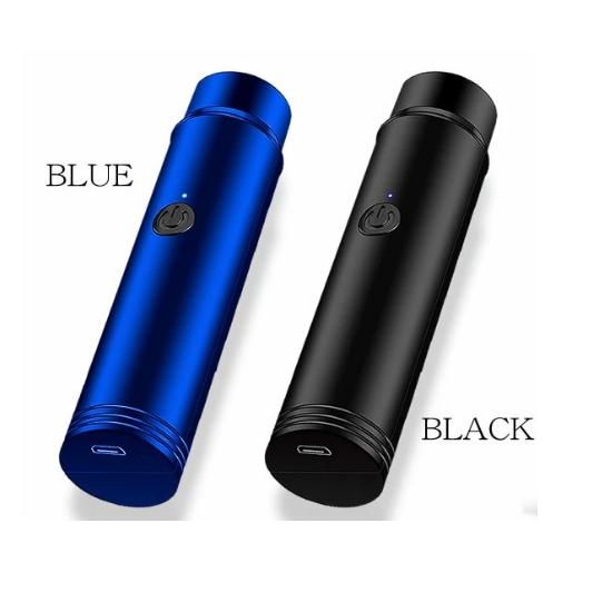 充電式 ミニ シェーバー ポータブル 電動 電気 乾湿両用 髭剃り ヘッド水洗い オート研磨システム...