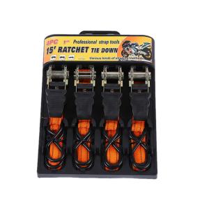 タイダウンベルト 2本 3m A68 ラチェット式 ラッシングベルト
