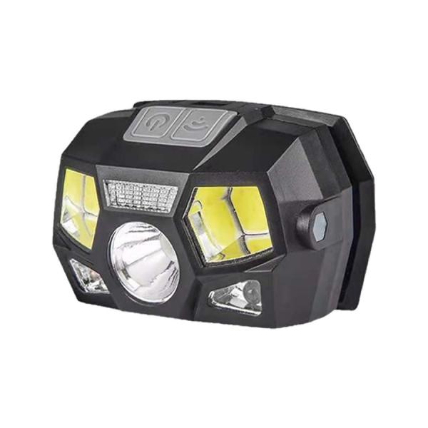 ヘッドライト LEDライト USB充電式 超強力 爆光 高輝度 COB XPELED センサー 登山...