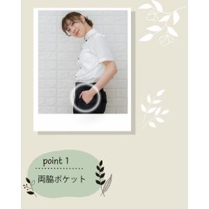 黒パンツ ストレッチパンツ アルべ AS-68...の詳細画像5