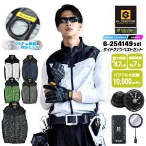 長信ジャパン 18V 空調ウェア 服用 EFウェア用 ファン＆バッテリー