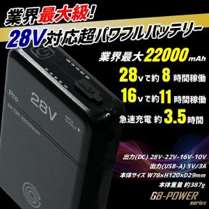 即日発送 空調服用 28V専用 ファン&バッテ...の詳細画像4