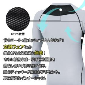 ディッキーズ インナーシャツ 冷感 長袖 Di...の詳細画像4