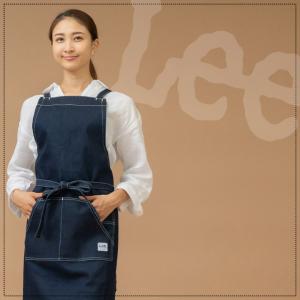 【即日発送】Lee 胸当てエプロン デニム ヒ...の詳細画像3